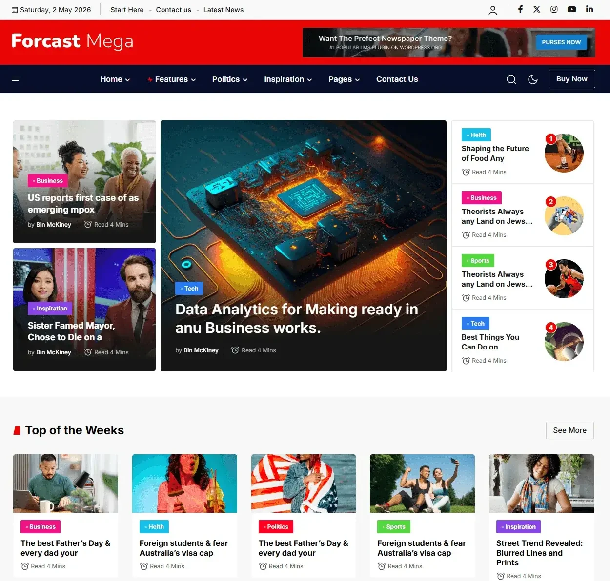 ThemeBuzz IT web design agency